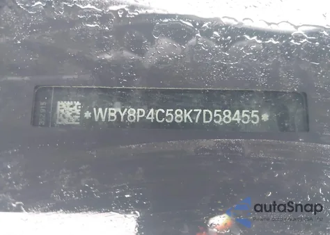 2019 BMW I3 120Ah W/Range Extender z USA, uszkodzony, nr VIN WBY8P4C58K7D58455